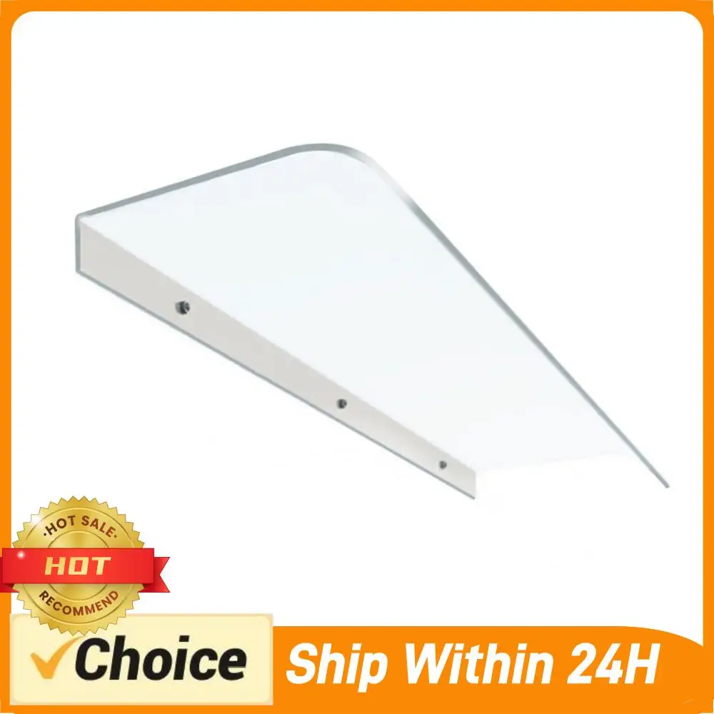 

Window Door Wall Canop No Bracket Transparent Invisible Rain Shelter Cover Window Awning Canopy for Front Door/Porch Patio Roof