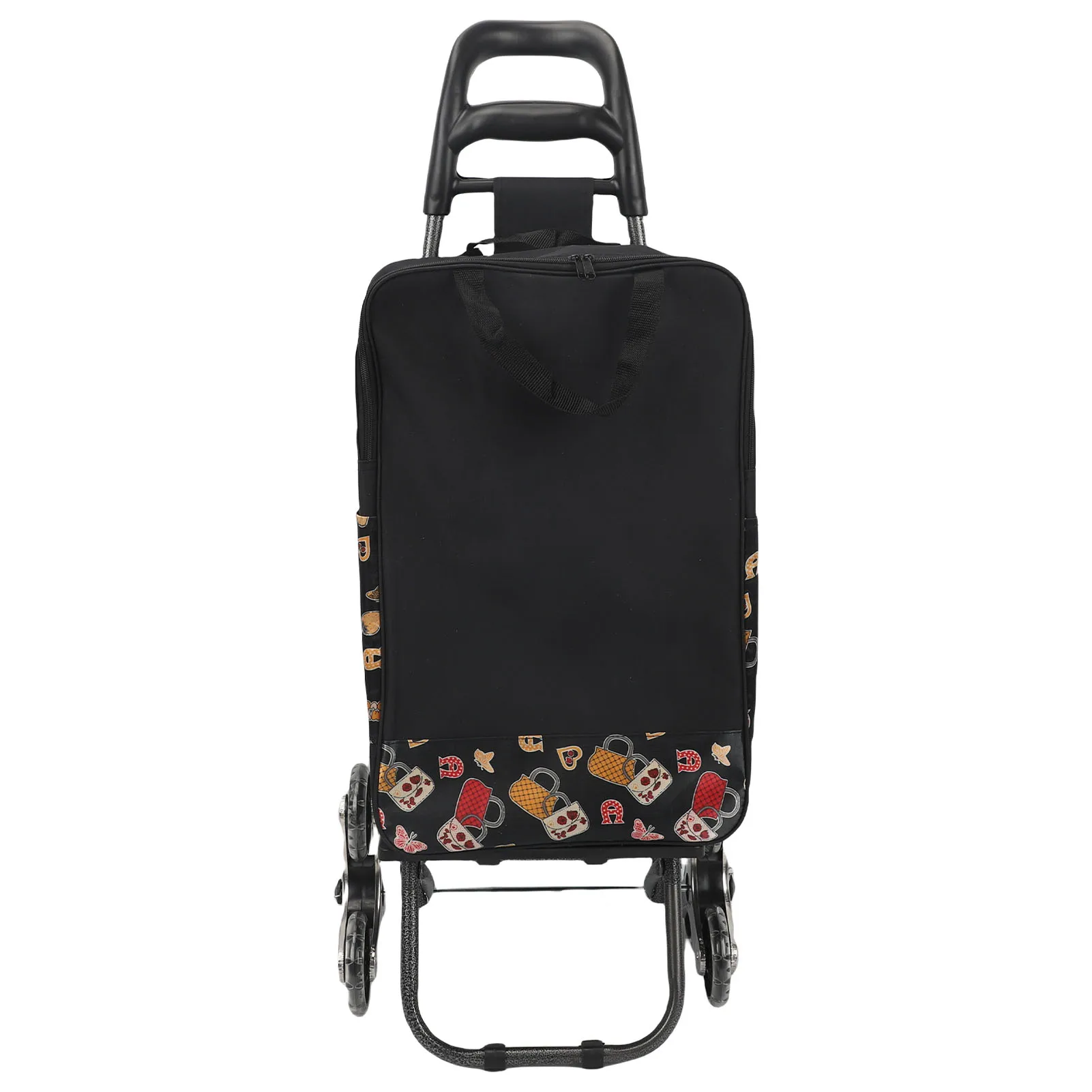 

Корзина для покупок 600D Оксфордская ткань Корзина для покупок Непромокаемая безопасная фиксированная полоса Прочная несущая нагрузка с колесами для стирки