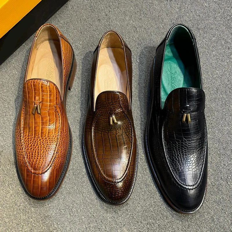 Modische formelle Herren-Loafe – Men Formal Wear Brands Bewertung und Preis