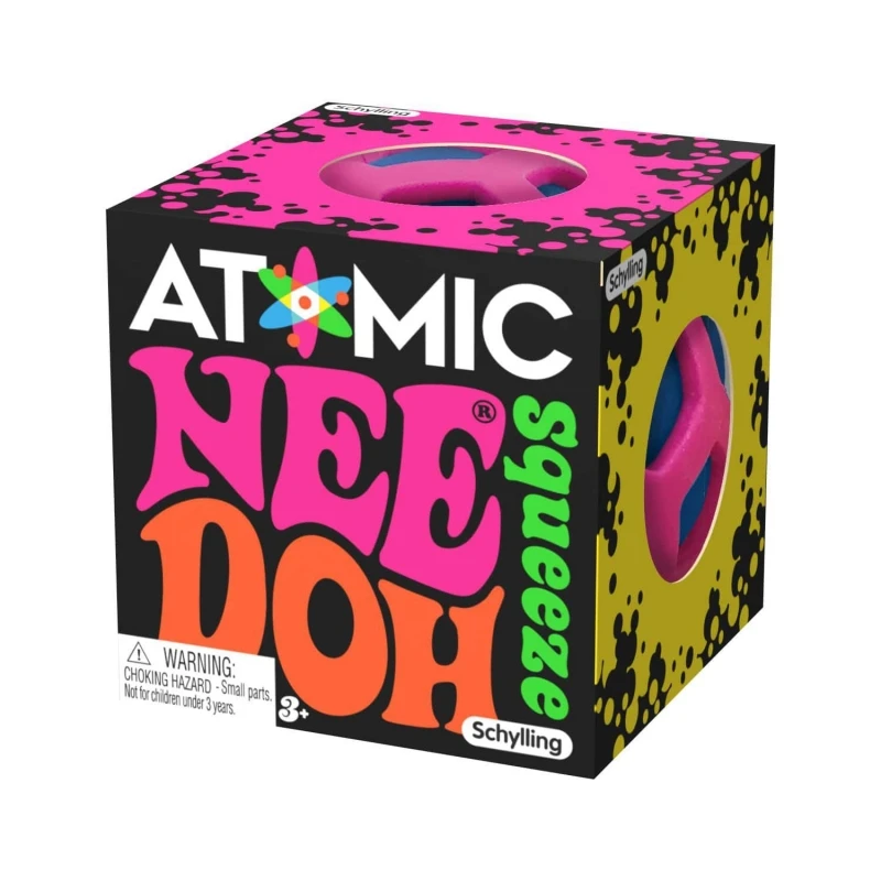 Schylling NeeDoh Stress Relief Ball, Maltose Squeeze Fidget Toy, Party Gifts for Adults, Emotional Relaxation To