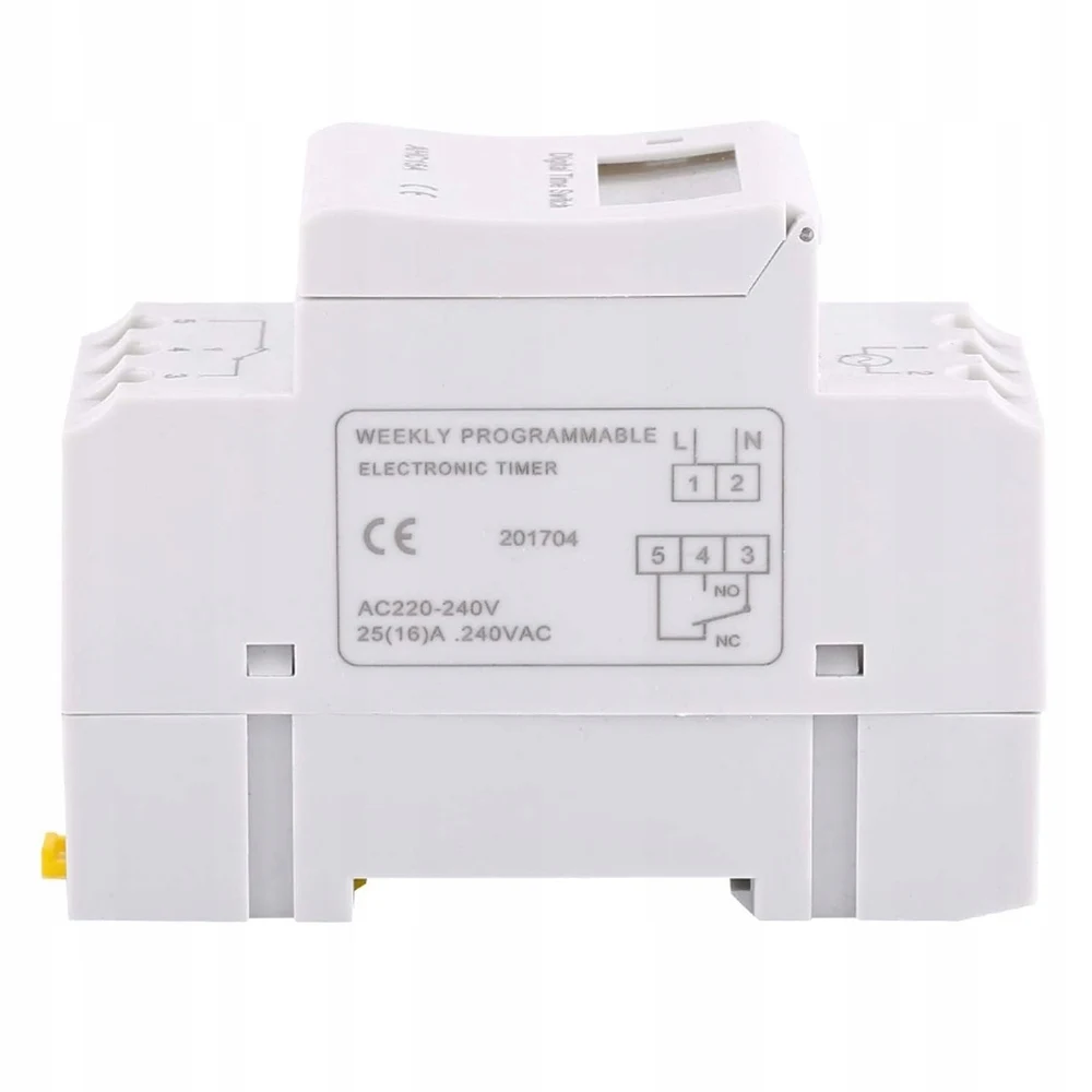 Electronic Weekly 7 Days Programmable Digital TIME Relay Timer Switch Control AC  230V Din Rail Mount THC15A