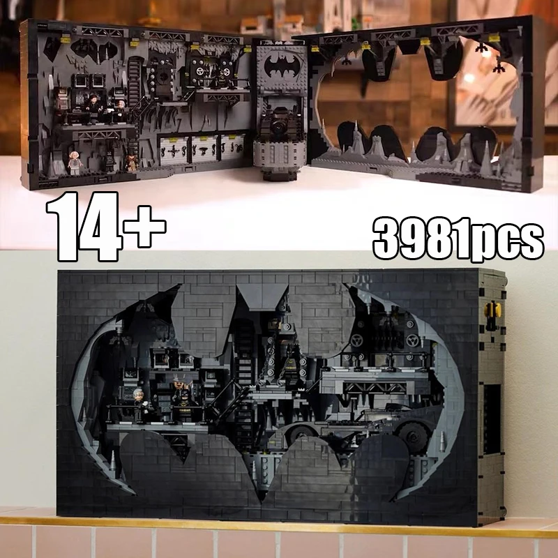 

Новая серия 2026: Конструктор «Бэткейв 1989» (3981 деталь), модель для сборки, детский рождественский подарок 76252