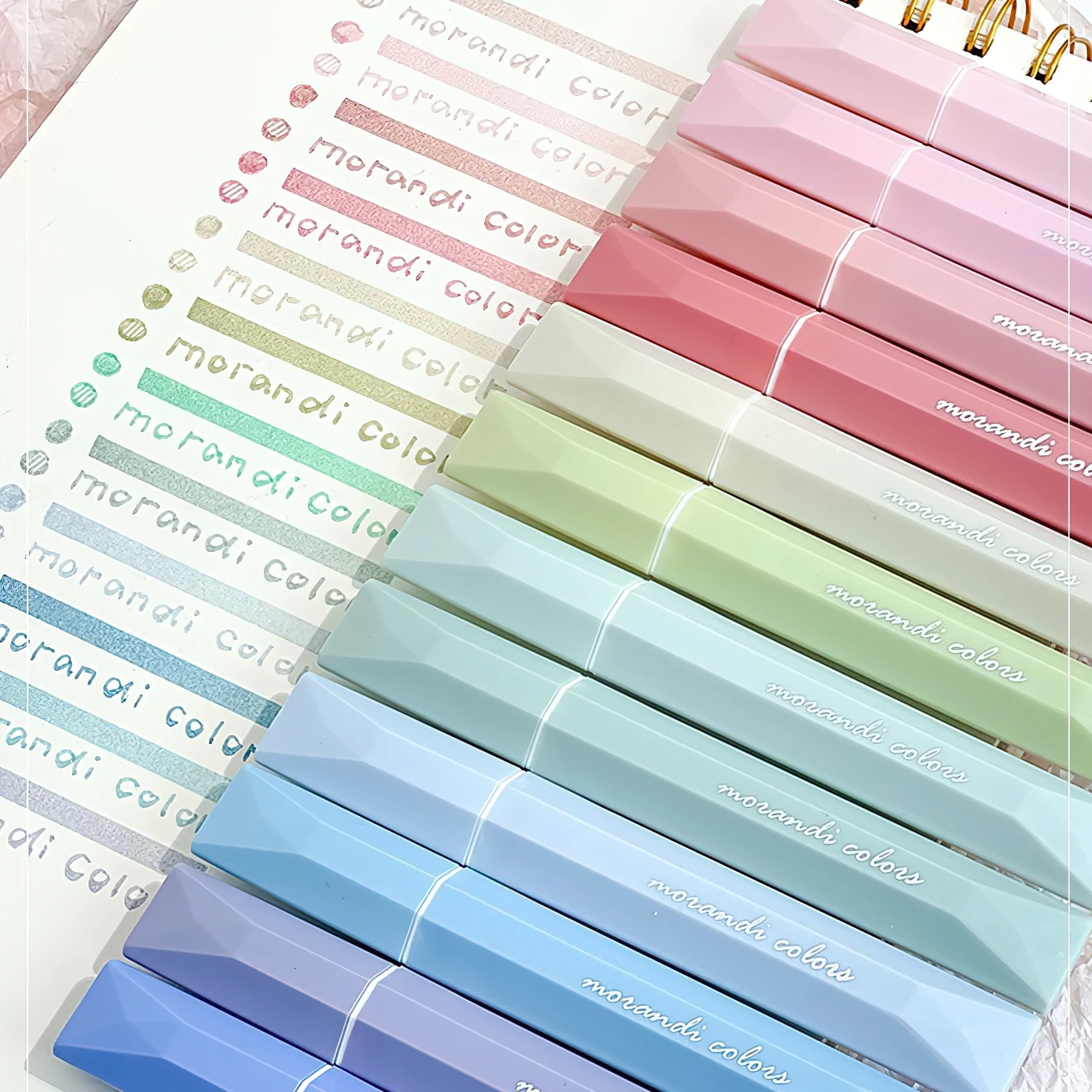 

Набор маркеров-хайлайтеров Morandi, 4 шт., градиентные цвета, с кистевым наконечником, для рисования, живописи, офиса, школы A7703