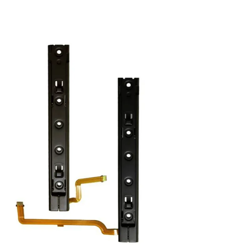 1pcs Original Repart Part Right And Left Slide Rail With Flex Cable Fix Part For Nintendo Switch OLED Console NS Rebuild Track