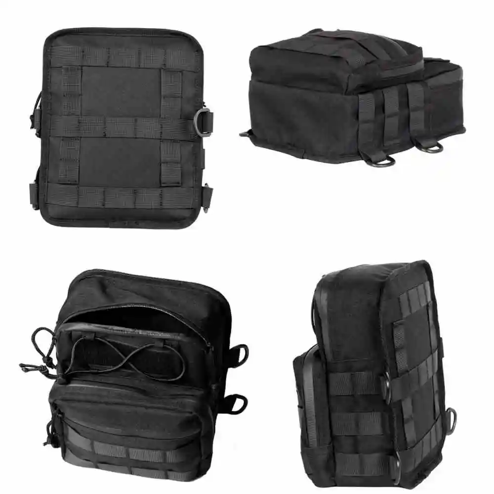 Motorcycle Handlebar Bag Universal Front Storage Bag Club Style T-Bar Handle Pouch For Harley Touring Softail Sportster XL Dyna