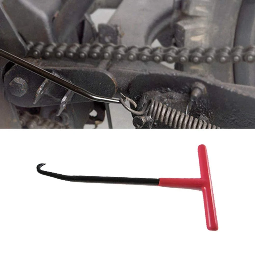 T-Shaped Handle Tubo De Escape Chave, Motocicleta Escape Primavera Gancho, Extrator Instalador, Ganchos Ferramenta