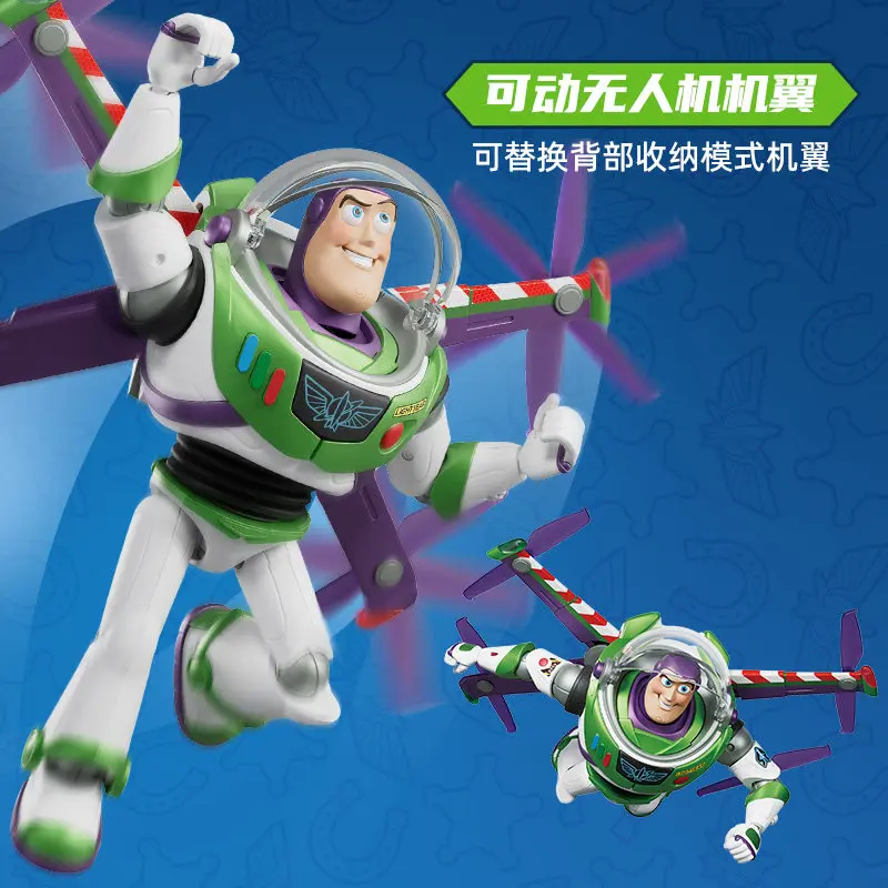 Blokees Toy Story Hi-tech edition Buzz Lightyear Elite Edition GV01 Woody Jessie Action Figure Collect Model Toys Gift