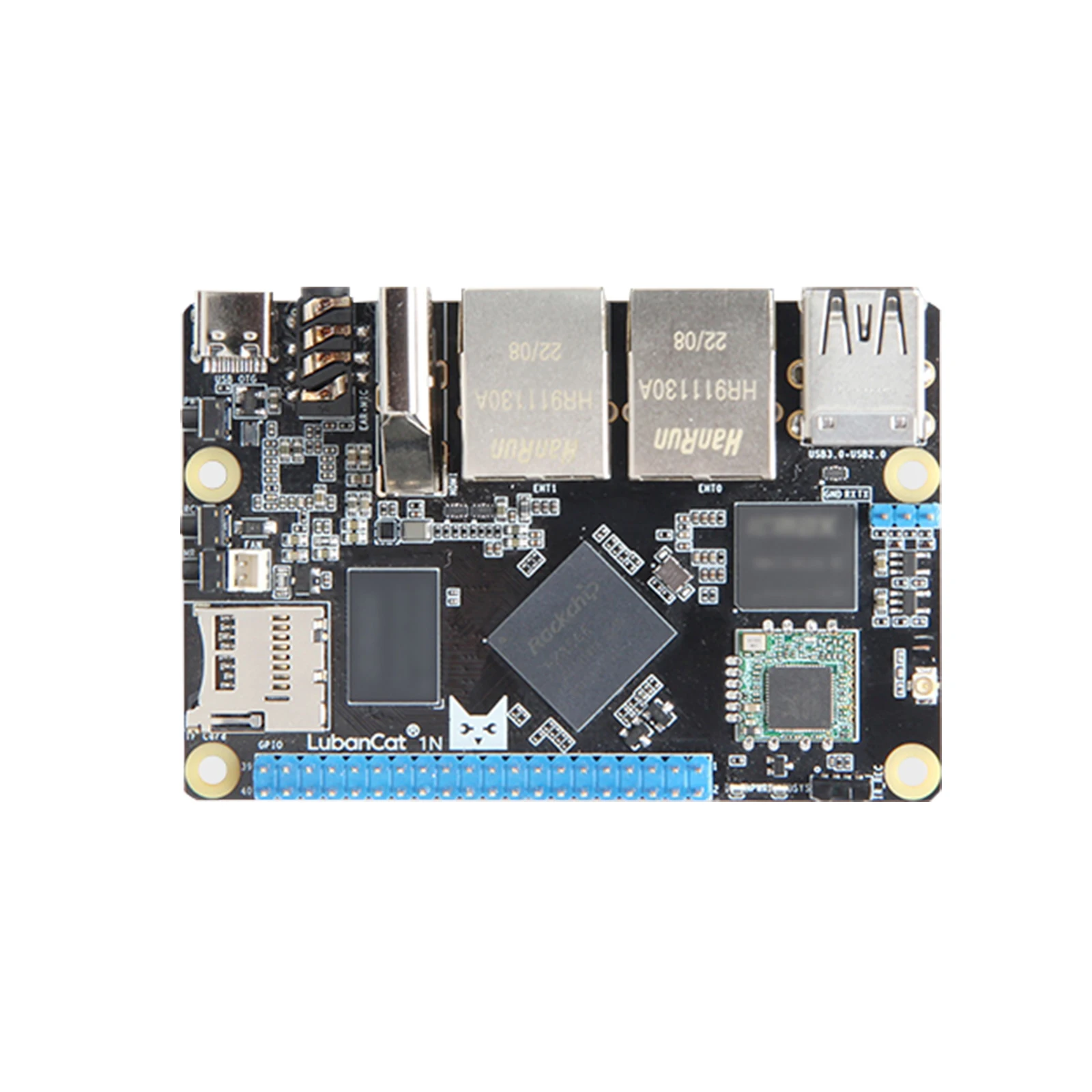 Youyeetoo LubanCat 1N Soft Router Rockchip RK3566 SoC Development Board 4G Dual Gigabit Ethernet ports 1TOPS NPU 4K decoding