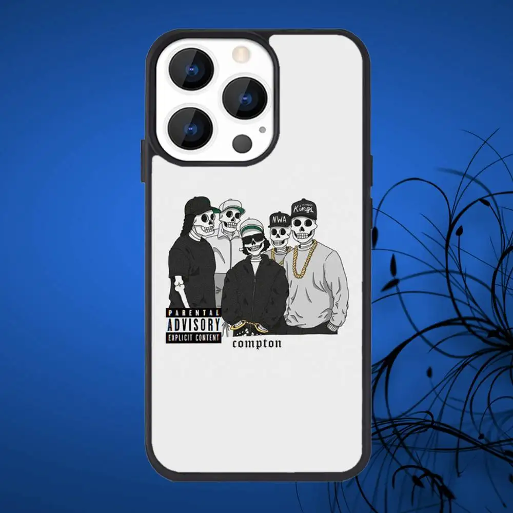 N-NWA Rap Handyhülle für iPhone 17,16,15,14,13,12,11,Plus,Pro,Max Mini Magsafe magnetisches kabelloses Laden
