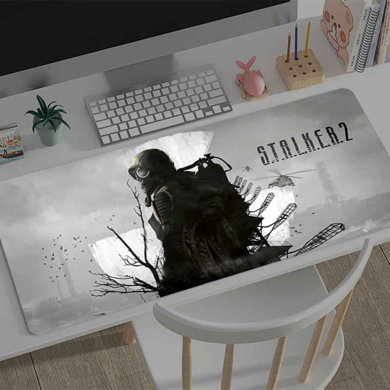 Gaming Mousepad S-stalker 2 Anime Mouse Mat Office Gamer Computer Mouse Pad HD Print Big Desk Mat PC carpet Anime game Mousepad