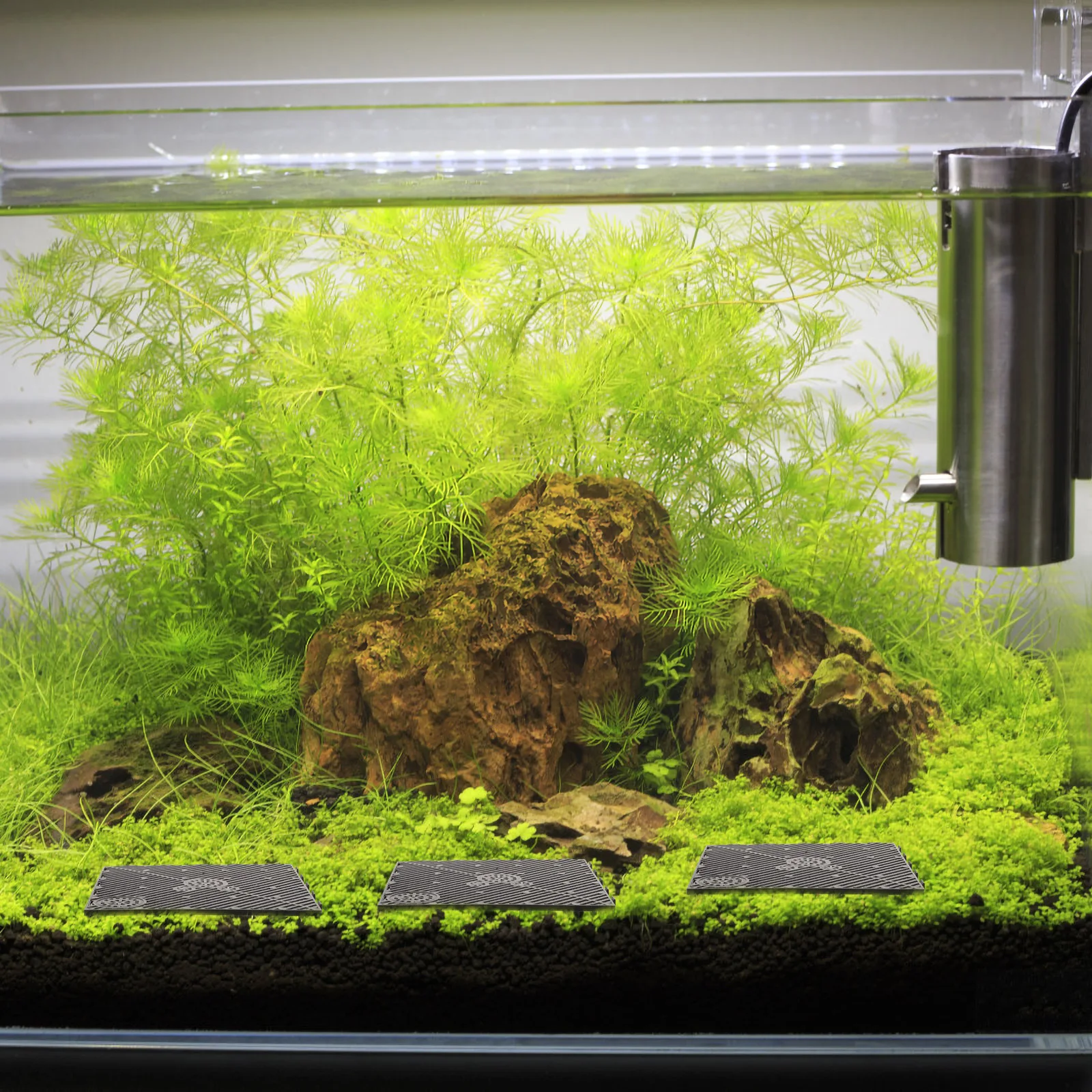 

20pcs Pvc Fish Tank Plates Splicing Clapboard Easy Installation Aquarium Bottom System Base Tank Bottom Filter Fish Aquarium