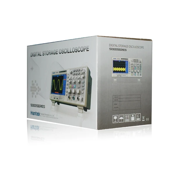 Hantek DSO5102P Digital Oscilloscope Portable 100MHz 2Channels 1GSa/s Record Length 40K USB Osciloscopio Oscilloscopes