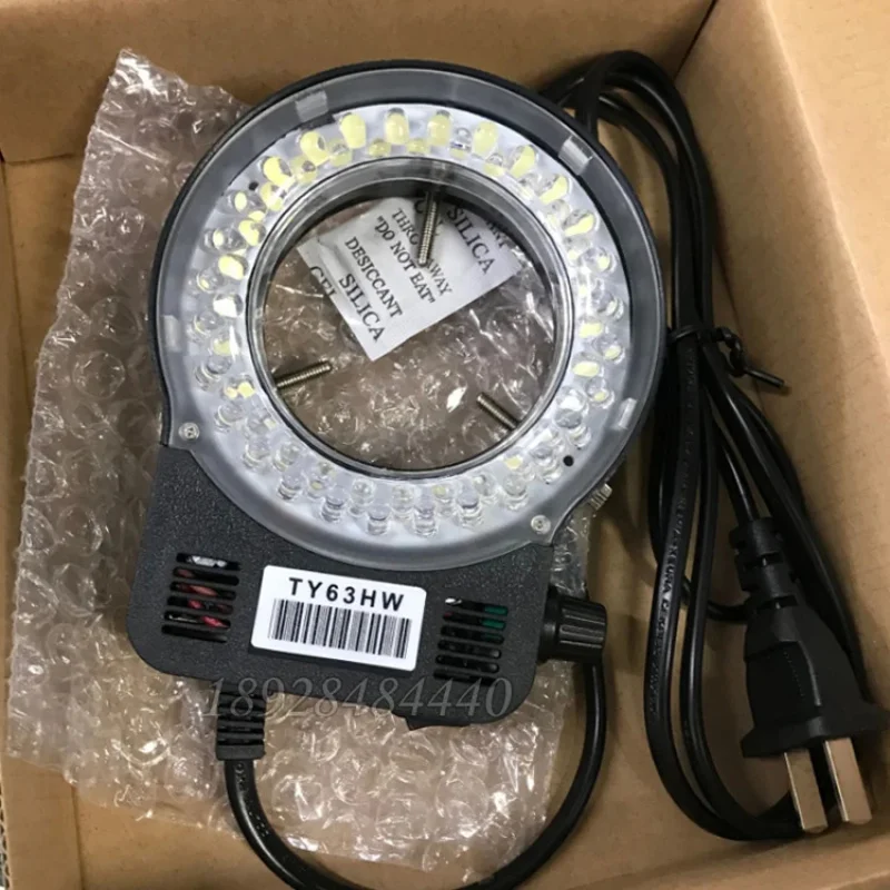 

2 Adjustable TY63HW LED Monocular Microscope Ring Light Source