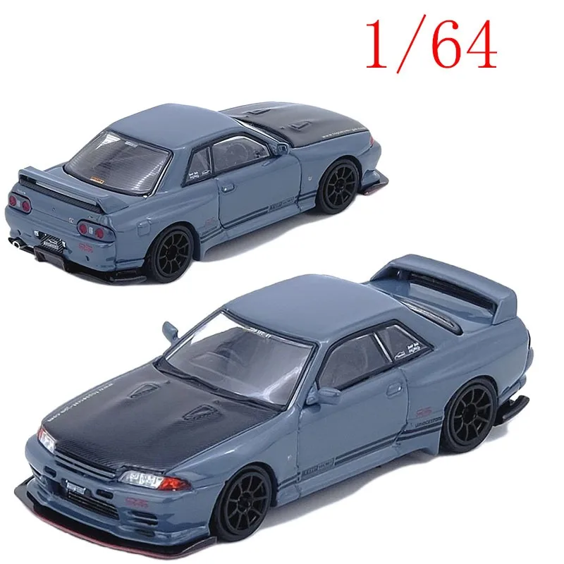 

INNO литой под давлением масштаб 1/64 Nissan Skyline GT-R R32 Top Secret модифицированная модель автомобиля из сплава, игрушки для мальчиков, подарок, детские игрушки для мальчиков