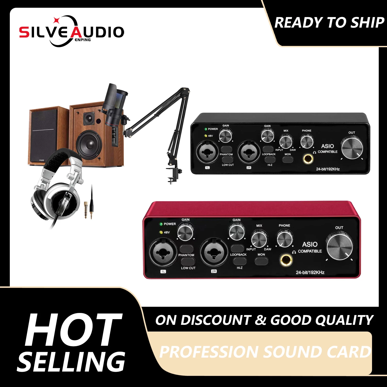 GAX-MR22 professionele computer externe geluidskaart mobiele live opnamestudio opname karaoke geluid USB universeel