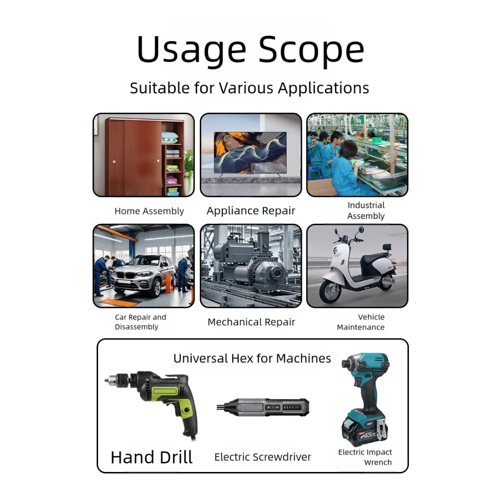 10 قطعة 1/4 بوصة الصليب مفك بت مجموعة 25/50/65/70/90/150 مللي متر سبائك الصلب عرافة عرقوب تأثير مفك أدوات يدوية المنزل 2025 جديد