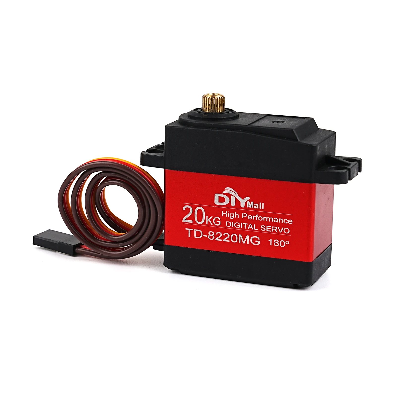 20 kg cm digitales Servo-Metallgetriebe mit hohem Drehmoment für RC-Autos/Crawler/Boote/Helikopter