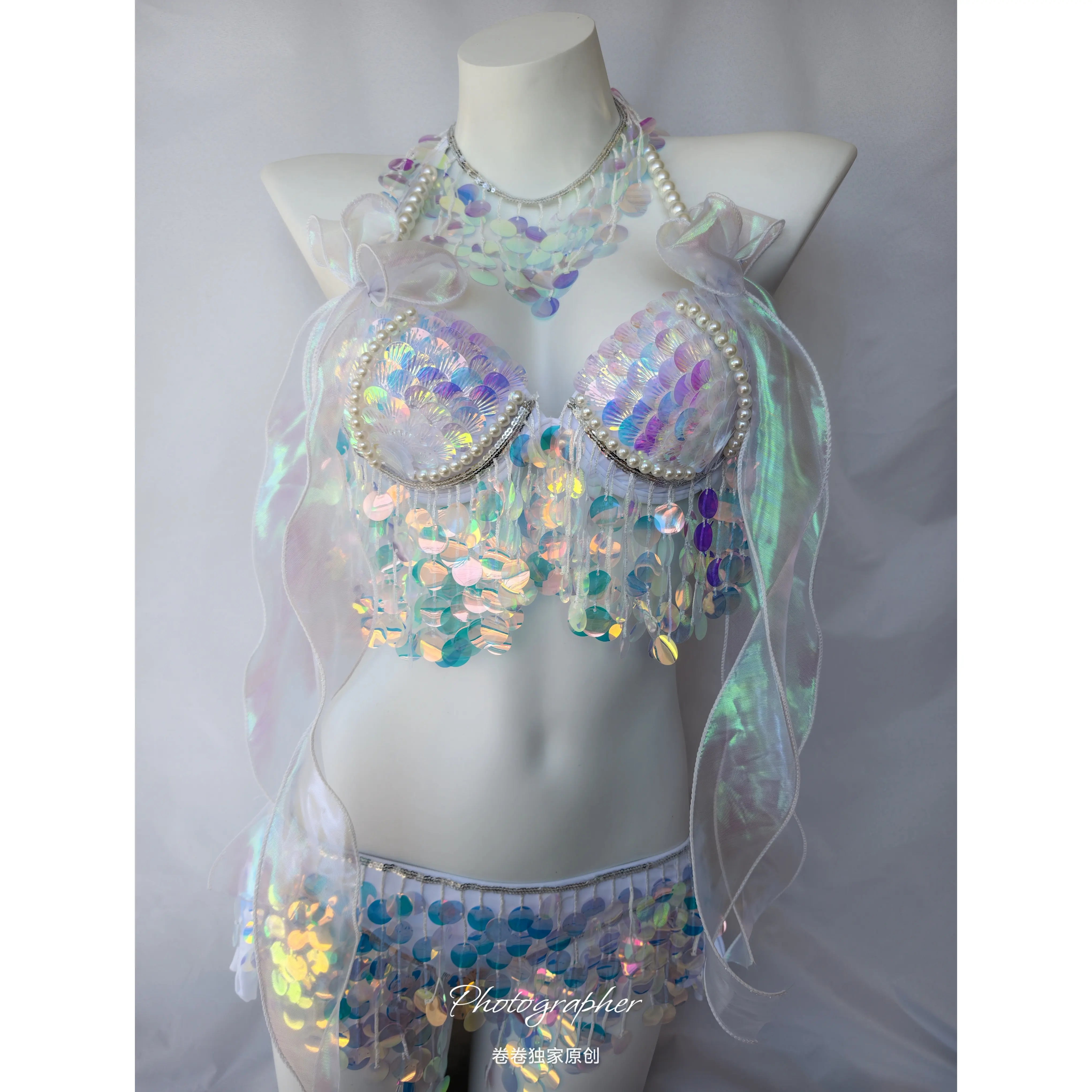 Bar Costume Bra Swimsuit Free DJ Singer Dance Gogo Party Theme Performance
