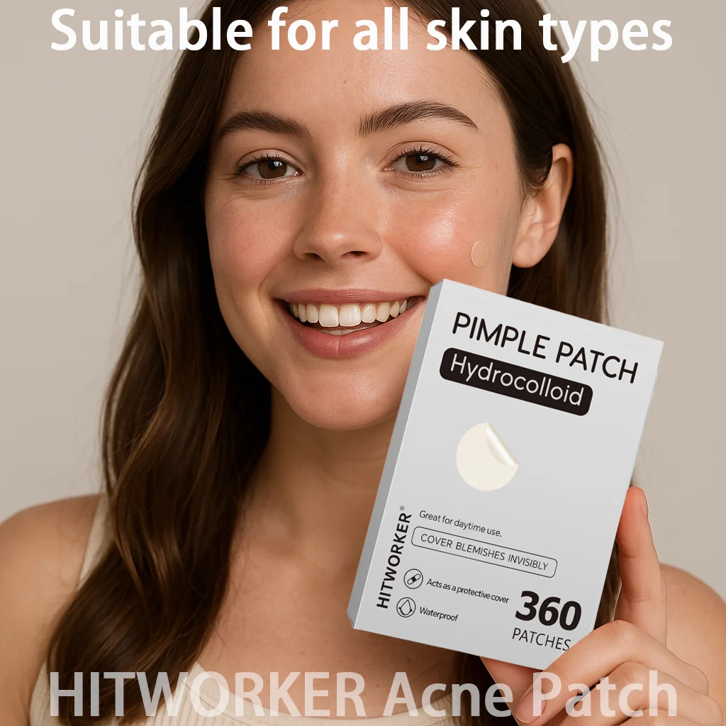 144/360 كبسولة من رقعة حب الشباب الغروانية المائية، رقعة حب الشباب تغطي حب الشباب والبقع، منتج سريع ولطيف للعناية بالبشرة