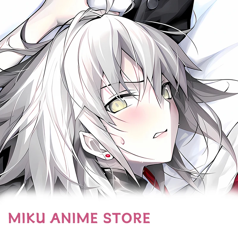 Dakimakura Anime Fategrand Order Jeanne Darc Alter Fate Double sided Print Life Size Body Pillow Case Cover Pillowcase