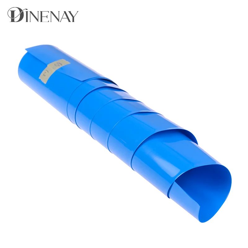 Sarung plester Film dapat menyusut, 18650 Li-ion baterai Heat Shrink Tube bungkus kulit PVC dapat menyusut