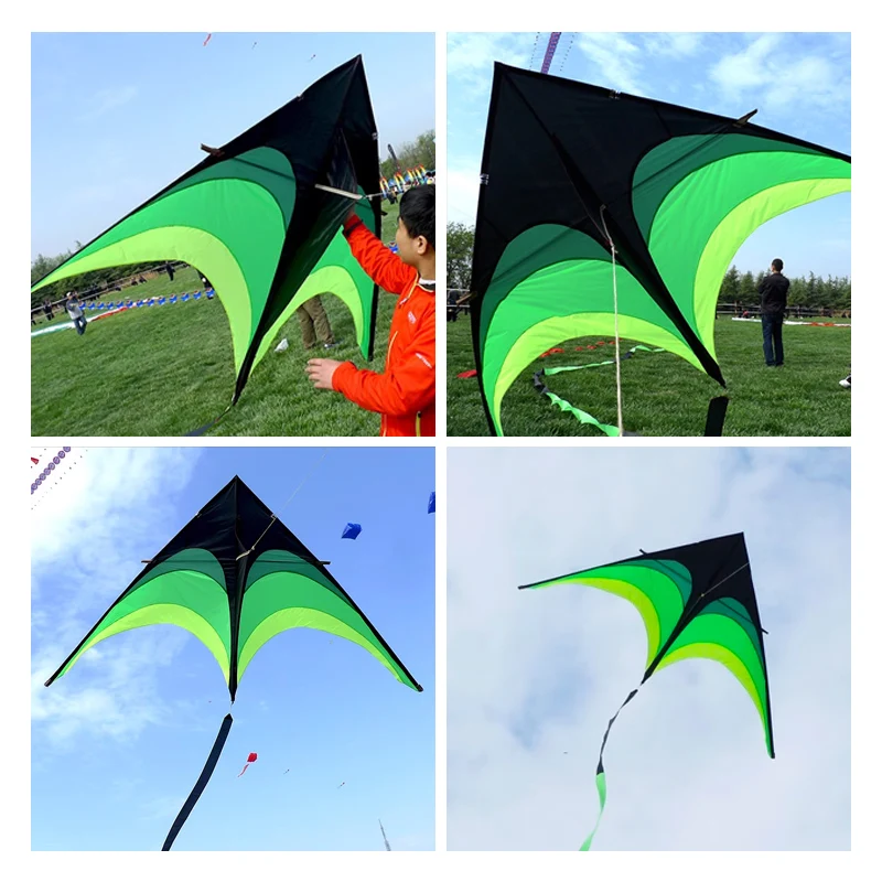 Paradise Bird Grote Delta-vlieger met 100 m lijn Buitenplezier Gemakkelijk te vliegen Buitenspeelgoed voor kinderen en volwassenen Verschillende specificaties