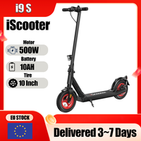 iScooter i9s Electric Scooter 10Ah Lithium Battery 500W Motor 10 Inch Pneumatic Tire Max Speed 35km/h Electric Scooter