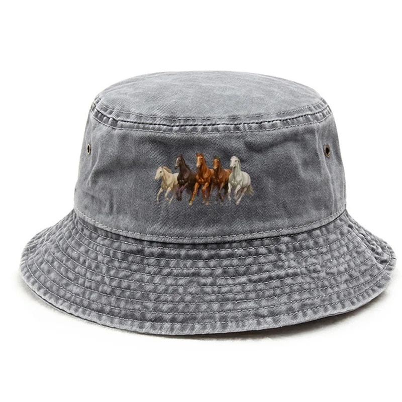 Washed Bucket Hat with 