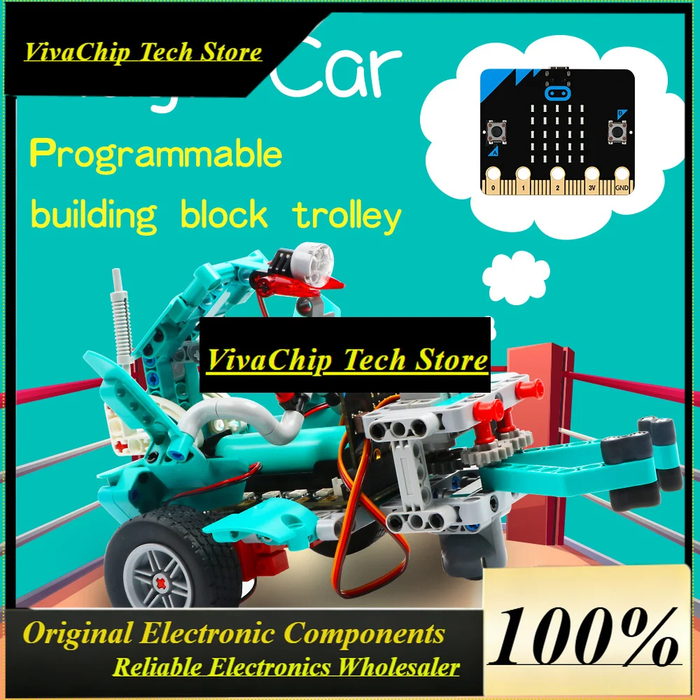 VivaCOriginal Arrival BBC Micro:bit V2 Microbit V2.2 Development Main Board Support Mind+ Graphical Programming Micro:Bit Go K