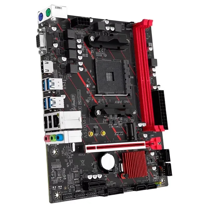 For A520MH B450M B550M PRO Main Board AM4 Interface Support 5600 5600GT5500