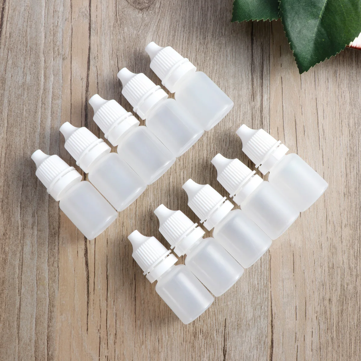 

10Pcs 5Ml Squeezable Dropper Bottle With Childproof Cap Ideal For Eyedrops Light Oils And Essence Dispensing