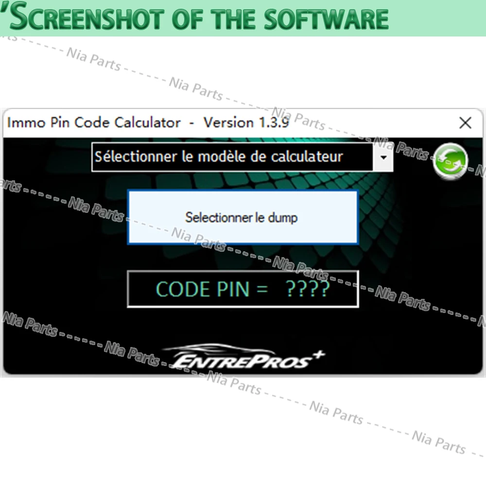 IMMO Pin Code Calculator V1.3.9 inspection tools diagnostic pour voiture car software key code reader Automobiles and car parts