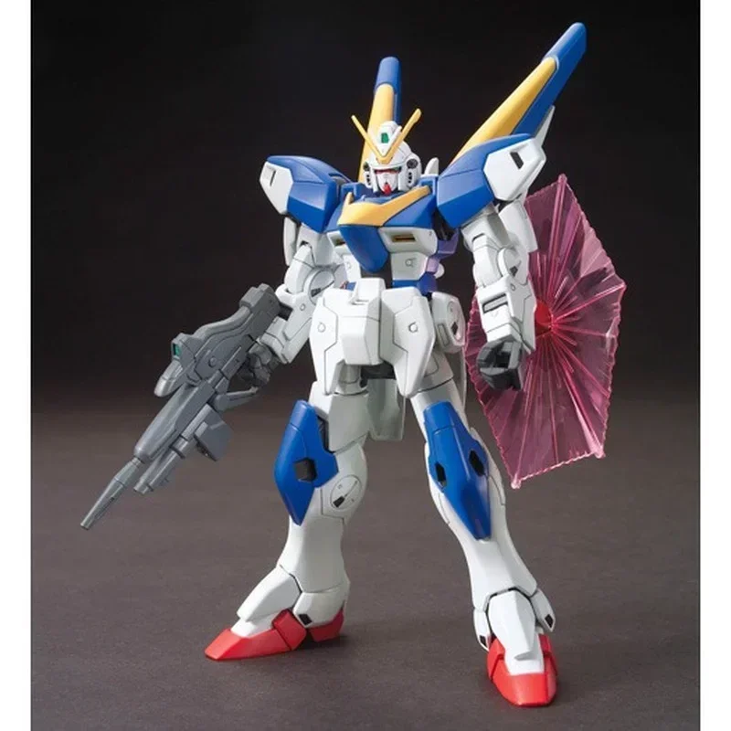 En Stock Bandai Original GUNDAM HGUC 1/144 LM314V21 VICTORY TWO GUNDAM montaje Anime figura de acción juguetes de modelos coleccionables regalos