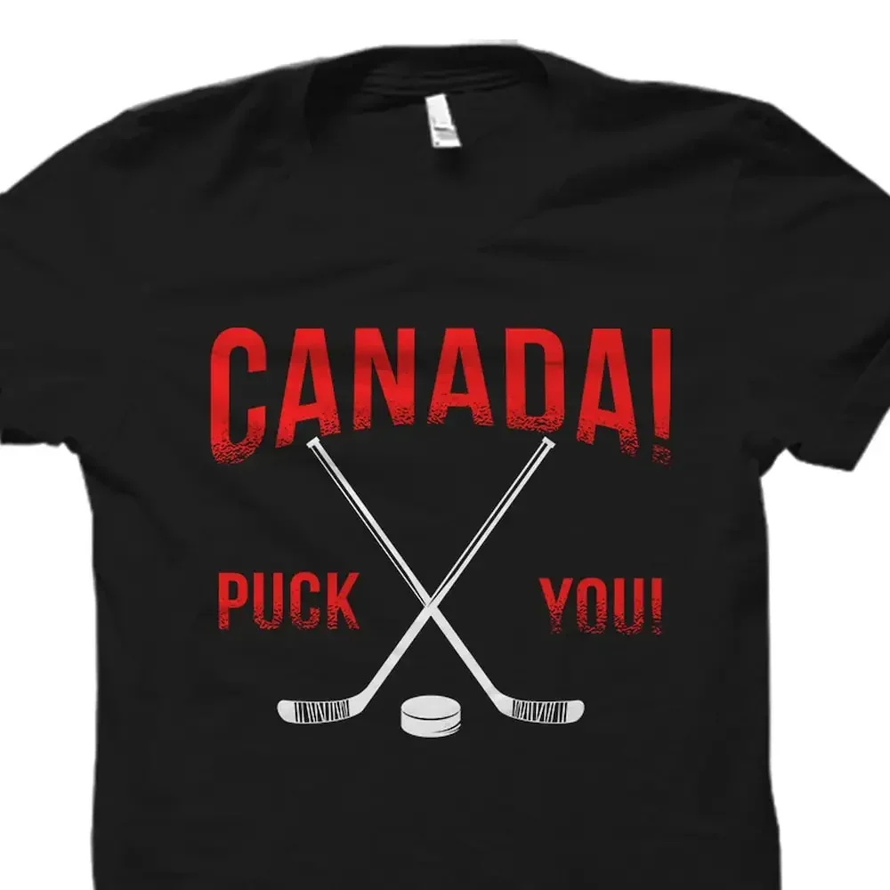 Patriotic Hockey Player T Shirt Canadian S For Hockeyist Os2879