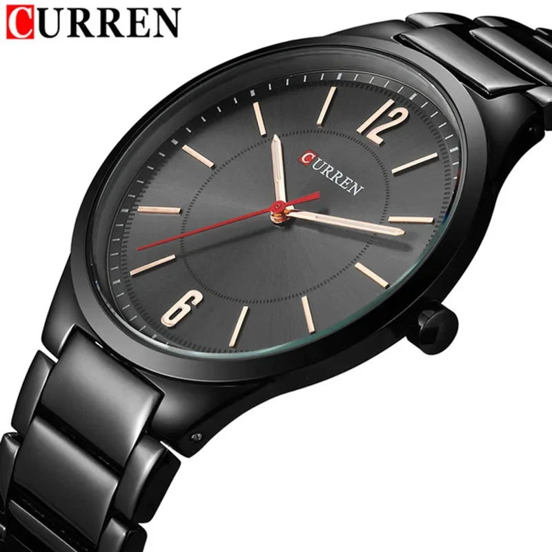 CURREN Top Luxury Brand 8280 Men\'s Watch Quartz Steel Band Men\'s Watch Waterproof Casual Watch