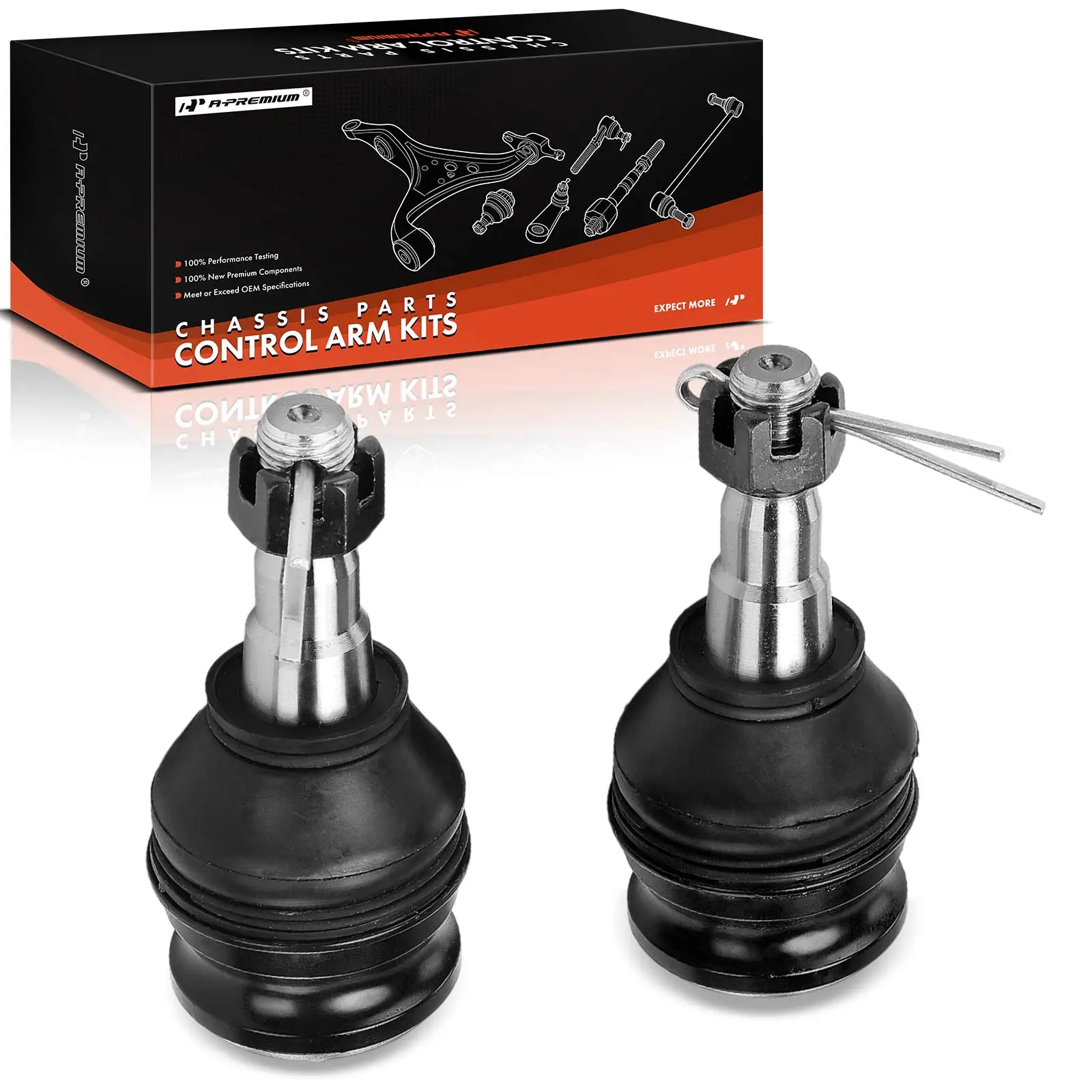 A-Premium 2x Front Left & Right Lower Ball Joint Kit for Subaru Forester Crosstrek 2019-2022