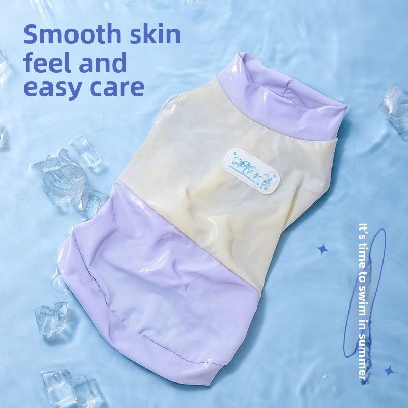 Dog Cooling Vest Summer Ice Silk Vest Teddy Bichon Cute Cat Small Dogs Shirt Anti-shedding Sun Protection Breathable Pet Clothes - Image 3