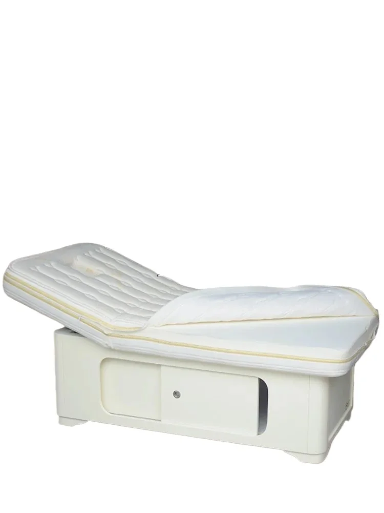 Yjq,1Beauty Salon Special Solid Wood Massage Massage Bed Automatic Lifting Massage Physiotherapy Bed