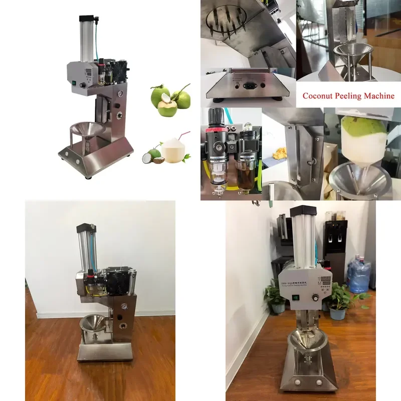 Coconut Peeler Durian Peeling and Trimming Machine Fruit Skin Remover Tool for Kitchen Use Efficient and Easy to Operate