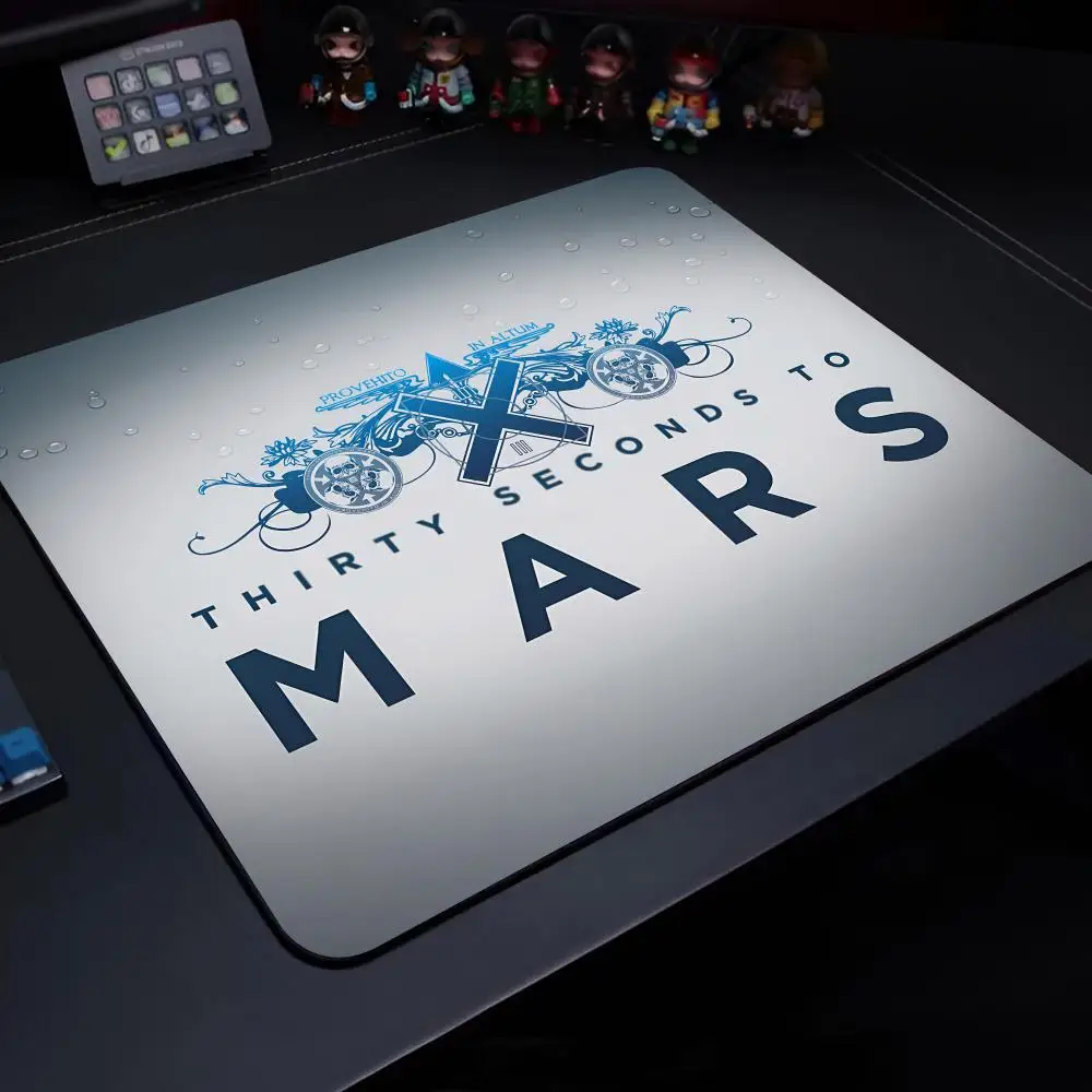 Thirty Seconds to Mars Mouse Pad Gaming Laptops Keyboard Mat Deskmat Pc Accessories Desk Protector Mousepad Gamer Mats Anime Mau