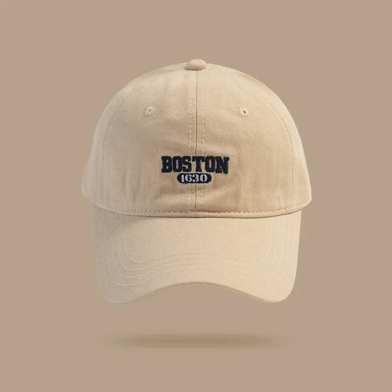 

Cotton Breathable Men's and Women's Embroidered Baseball Caps Retro Hip-hop Outdoor Sun Hats and Casual Adjustable Sports Hats