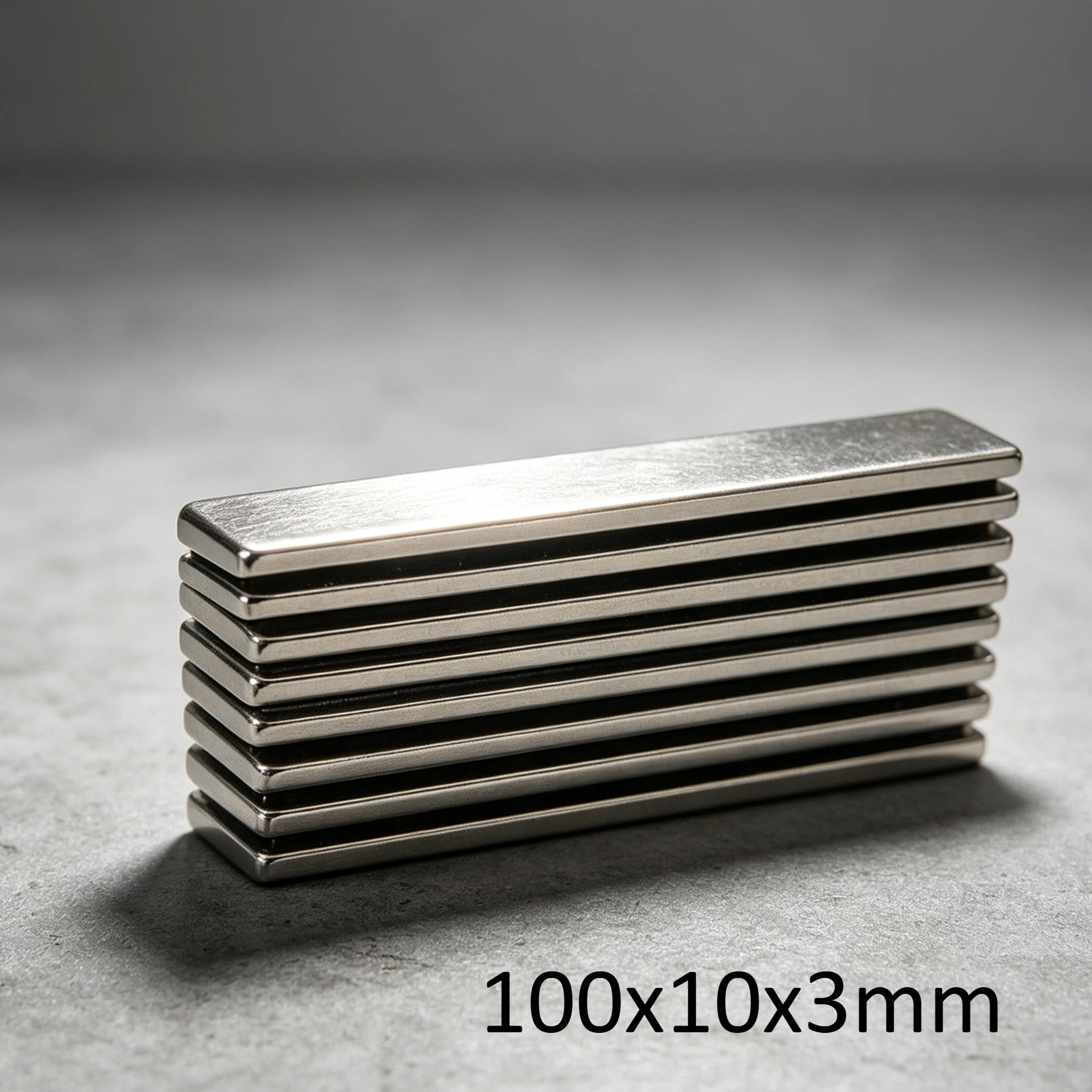 2/3/5/10/15/20PCS 100x10x3mm Longer Super Strong Square Magnet 100x10x3mm   for Home Refrigerators, Offices DIY    100x10x3mm