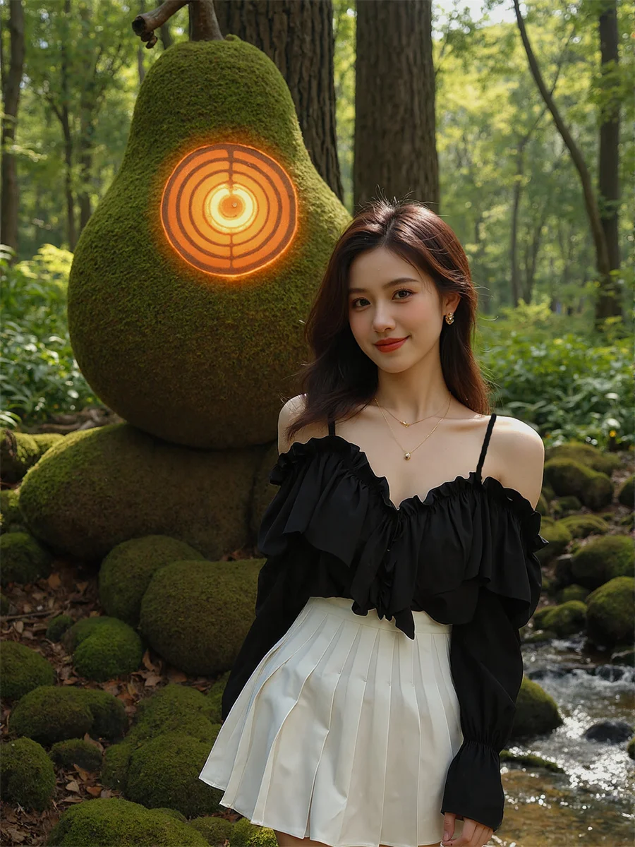 بلوزات كبيرة الحجم للسيدات بلون سادة من الدانتيل الأبيض أنيقة من القطن بأكمام قصيرة أنثوية للخريف مقاس كبير للحفلات #6