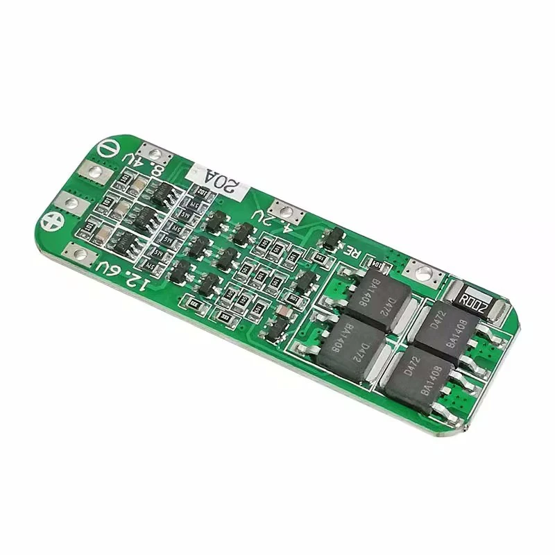 3S 20A Li-ion Lithium Battery 18650 Charger PCB BMS Protection Board For Drill Motor 12.6V Lipo Cell Module 64x20x3.4mm