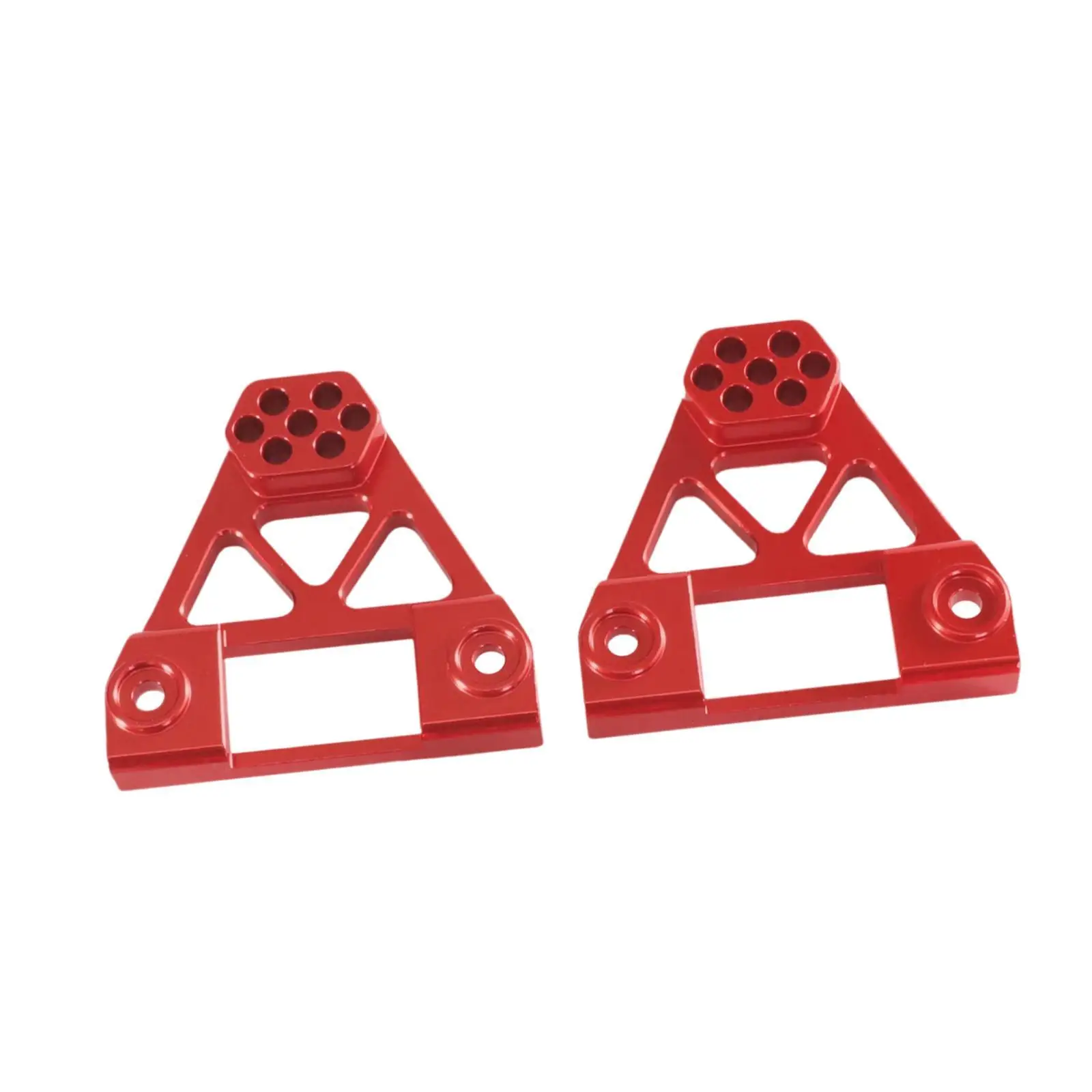 Metal Rear Shock Tower Set Shock Absorber Brackets Heavy Duty RC Car Upgrade Accessories Shock Hoops for 1:12 H12Y H12Y+