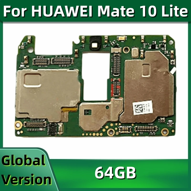 

Mainboard for HUAWEI Mate 10 Lite, RNE-L22, Original Motherboard PCB Module, 64GB Global ROM, Google Playstore Installed