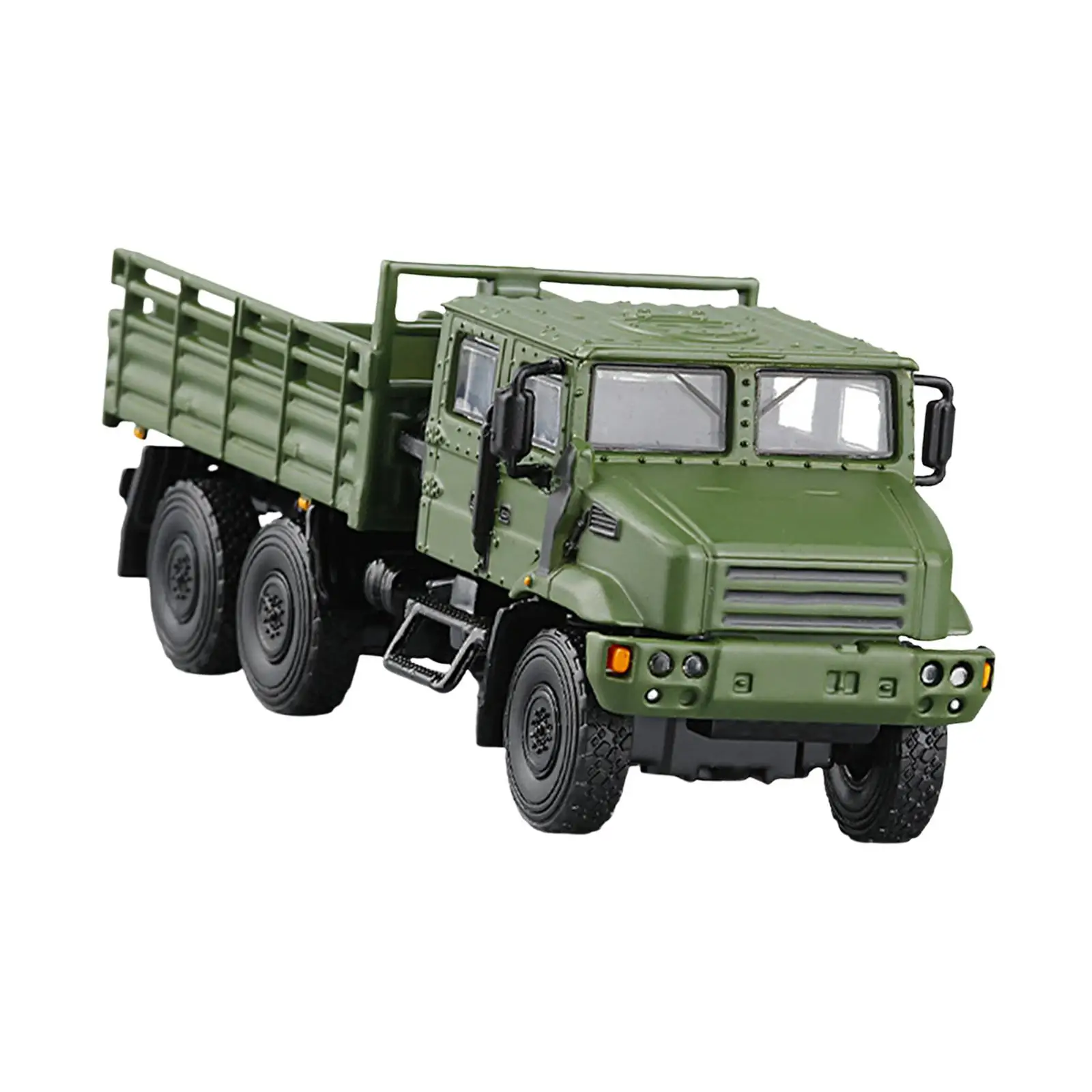 Diecast Car 6 Wheel Alloy 1:64 Scale Transport Trucks Armored Car Carrier