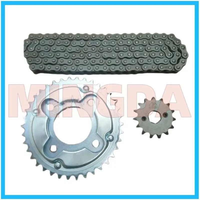 Chain Set / Chain / Large and Small Sprockets for Lifan Lf150-11v/14v Version
