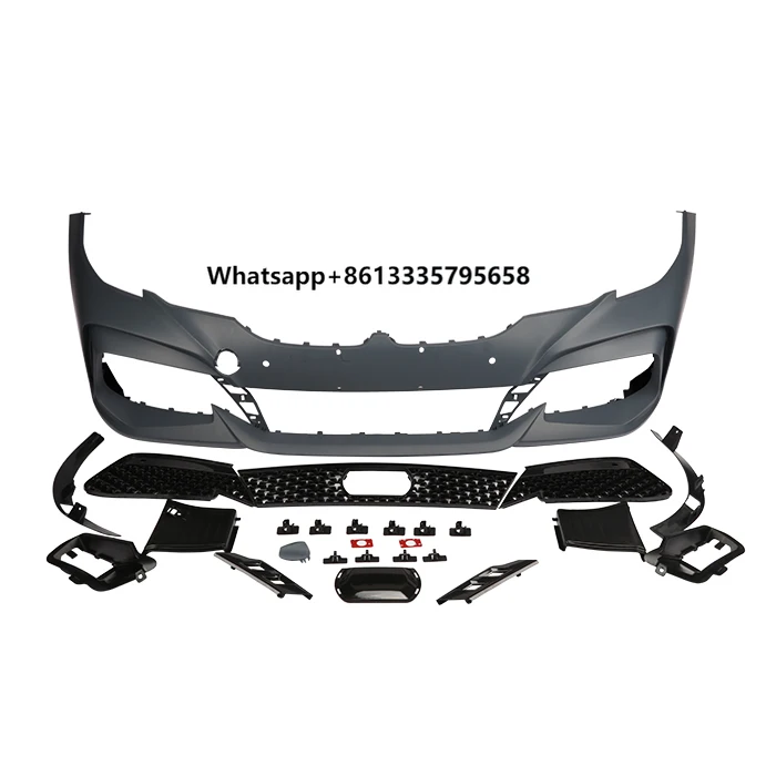 

YOFER G20 28 Car Bumpers Lip Spoiler Parts Bodykit Universal Front Bumper for BMW3 330 340i
