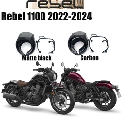 Front Headlight Cover Cafe Racer Retro Fairing WindScreen Motorcycle Rebel For Honda REBEL CM1100 CM 1100 CMX 1100